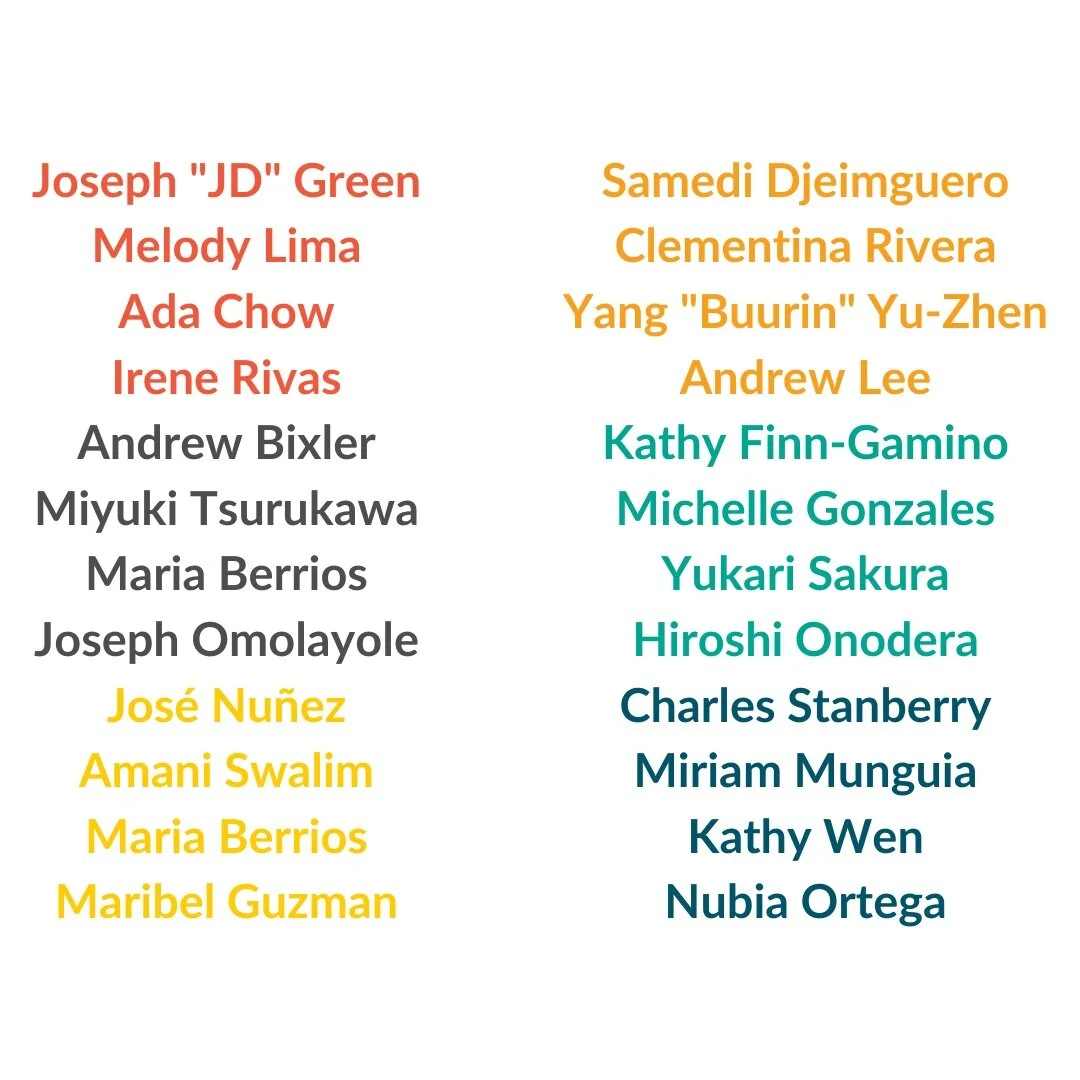 Artists name our new color palette Creativity Explored